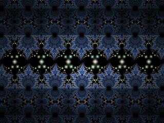 Mandelbrotband - Ballett der Fraktalkörper © fraktalekunst