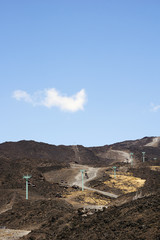 Seilbahn am Etna