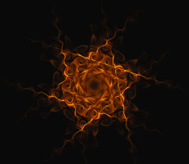 Fraktale Rafflesia © fraktalekunst