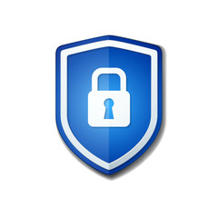 Secure Lock Shield sign шддгыекфешщт