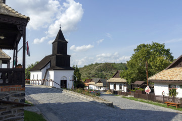 Village houses in Holloko