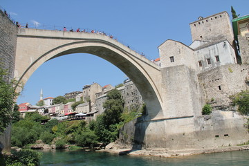 Naklejka premium Mostar, Bosnia