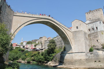 Fototapeta na wymiar Mostar, Bosnia