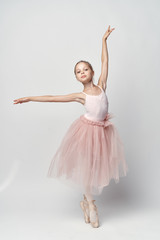 ballerina dances, baby