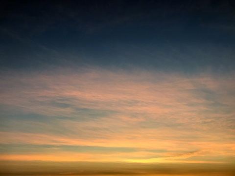 Fototapeta summer sunrise on the river