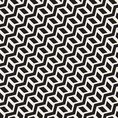 Vector seamless zigzag line pattern. Abstract stylish geometric background. Repeating lattice background