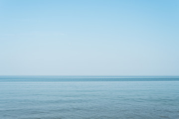 Horizon of the sea
