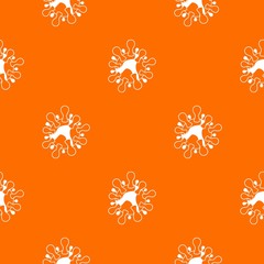 AIDS virus pattern seamless