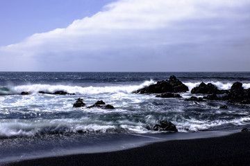 Black beach / El Golfo / Lanzarote / Canary Islands
