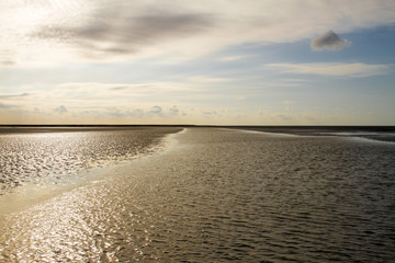 Le Mont-Saint-Michel, off the country's northwestern coast, at the mouth of the Couesnon River near Avranches in Normandy, France