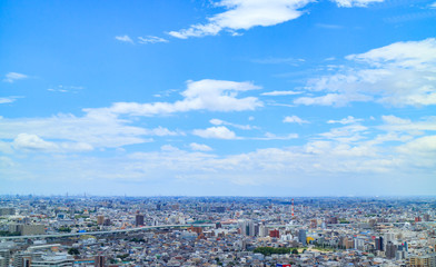 街　都市　ビル