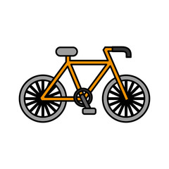 Fototapeta premium bicycle transport ecology vehicle traditional vector illustration