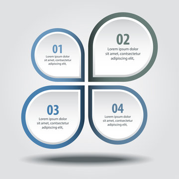 Business Infographic design elements for presentation