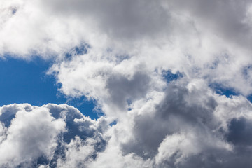 Stormy clouds in the sky background texture