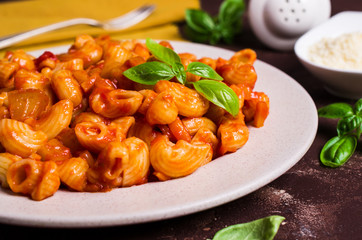 Pasta with vegetables