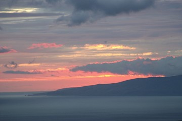 Maui Lights Sunset