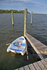 Skiff on the Water, Outer Banks, NC