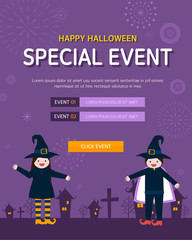 Halloween Day Event Page