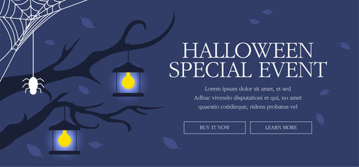 Halloween Day Event Page