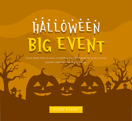 Halloween Day Event Page