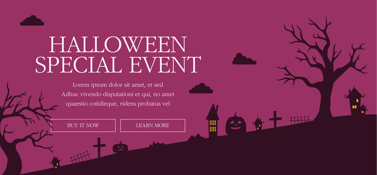 Halloween Day Event Page