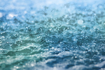 Wasser Wassertropfen Regentropfen