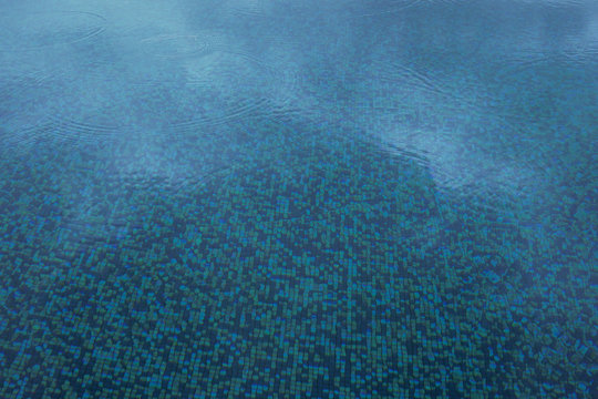 mosaic pool water
