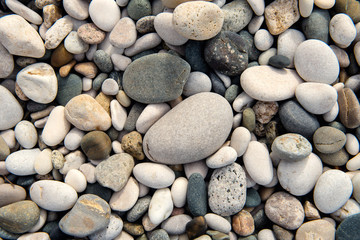 beach stones background