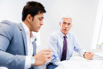 Fototapeta premium Discussion is the way to solution