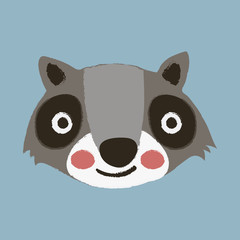 Illustration drawing style set of wildlife