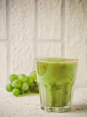 smoothies from grapes (grape juice)