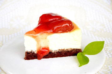 Strawberry cheese cake