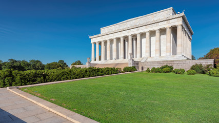 Fototapeta na wymiar The Lincoln Memorial early morning, Washington DC, USA.