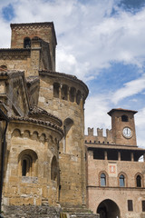 Fototapeta na wymiar Castell'Arquato (Piacenza, Italy), historic city