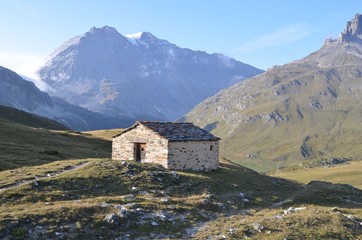 Fototapeta na wymiar Parc National de la Vanoise, Alpes Françaises