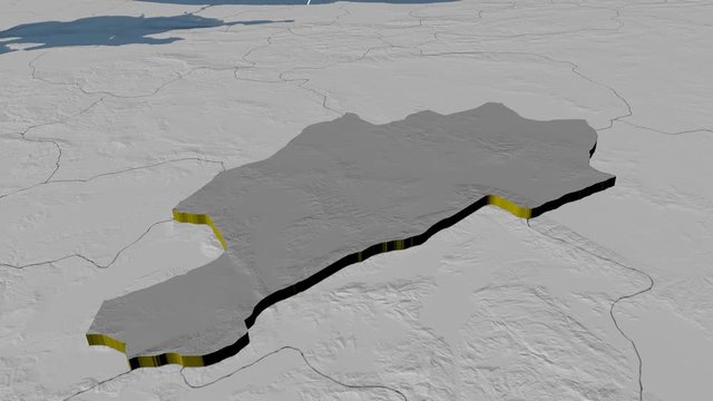 Afyon - Turkey, region extruded. Bumps