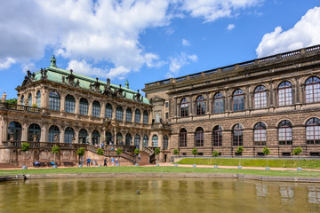 Obraz premium Gallery of Old Masters in Dresden, Germany