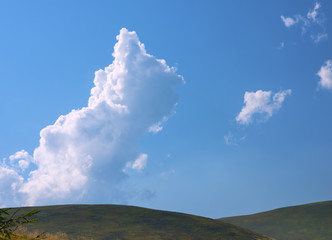 Clouds shape like Totoro
