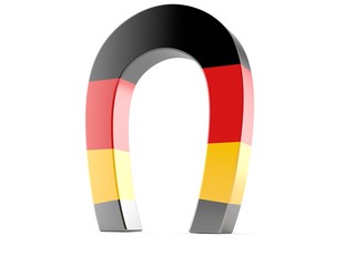 Magnet with german flag
