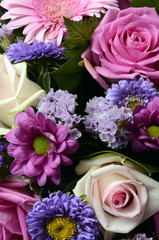 Flowers bouquet for background