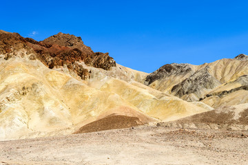 artist palette at death valley park, california