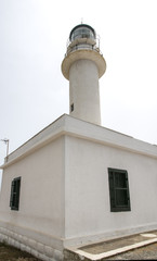 Fototapeta na wymiar Lighthouse at Cape Lefkatas, Greece
