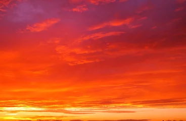 Foto op Plexiglas Fantastische zonsondergang achtergrondafbeelding © kawa10