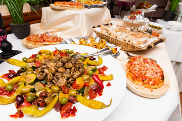 Kaltes Buffet als Vorspeise