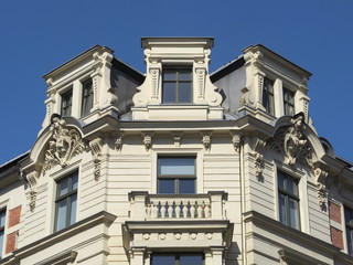 Leipzig - Eckhaus aus der Gründerzeit, Deutschland