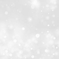 White Crystals Abstract Background