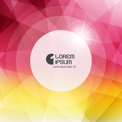 Blurred background. Modern pattern. Vector illustration with place for text.