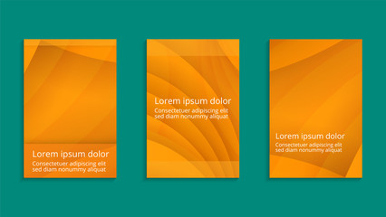 Geometric Cover Design. Abstract flyer design template. Vector illustration