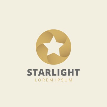 Star Circle Badge logo | Stock vector | Colourbox