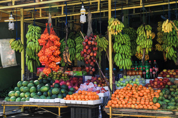 Fruit stand in Sri Lanka